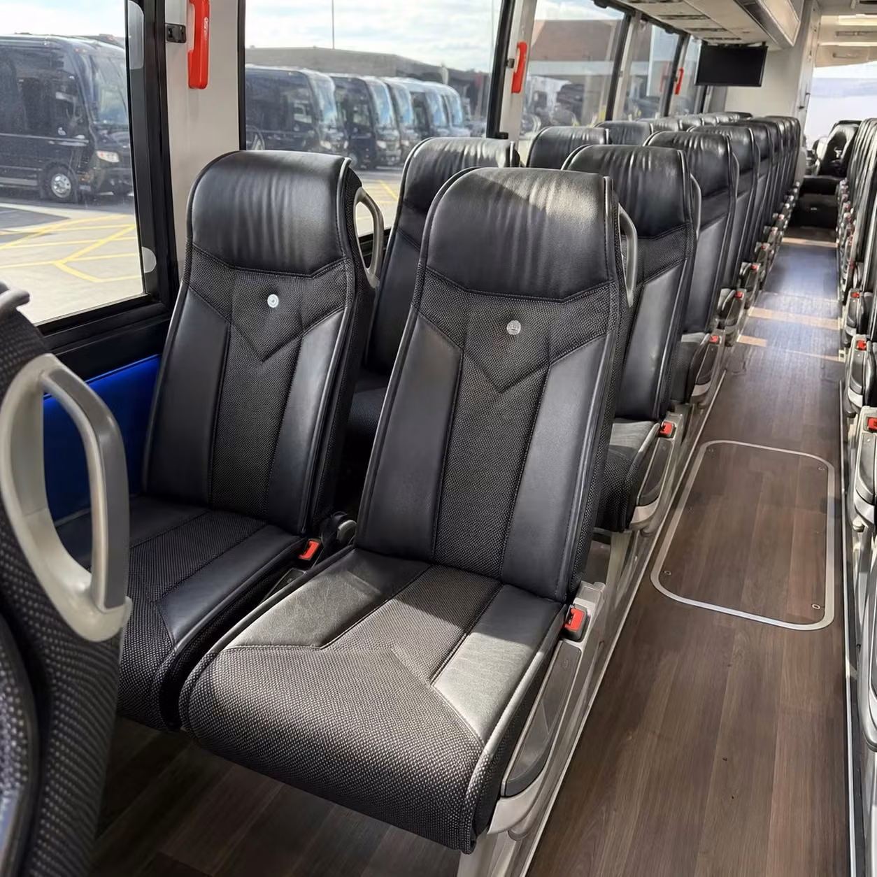 tallahassee charter bus interior