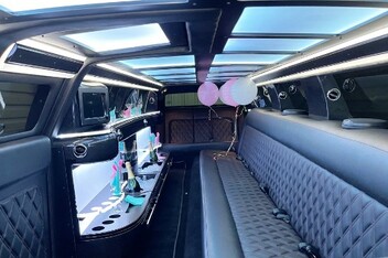 Tallahassee Limousine Interior
